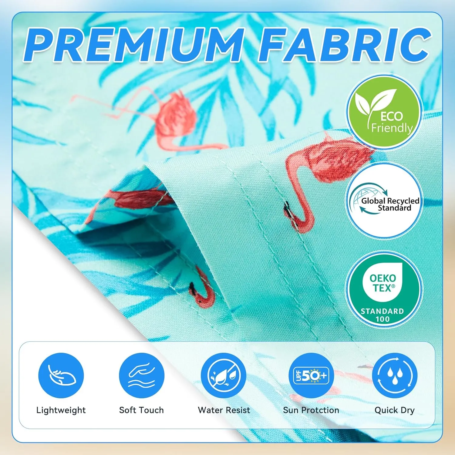 Boys Swim Trunks Quick-Dry w/Ultra Soft Jersey Lining Premium Eco Material UPF 50 