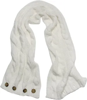 Dahlia Women's Thick Winter Cable Knit Infinity Scarf