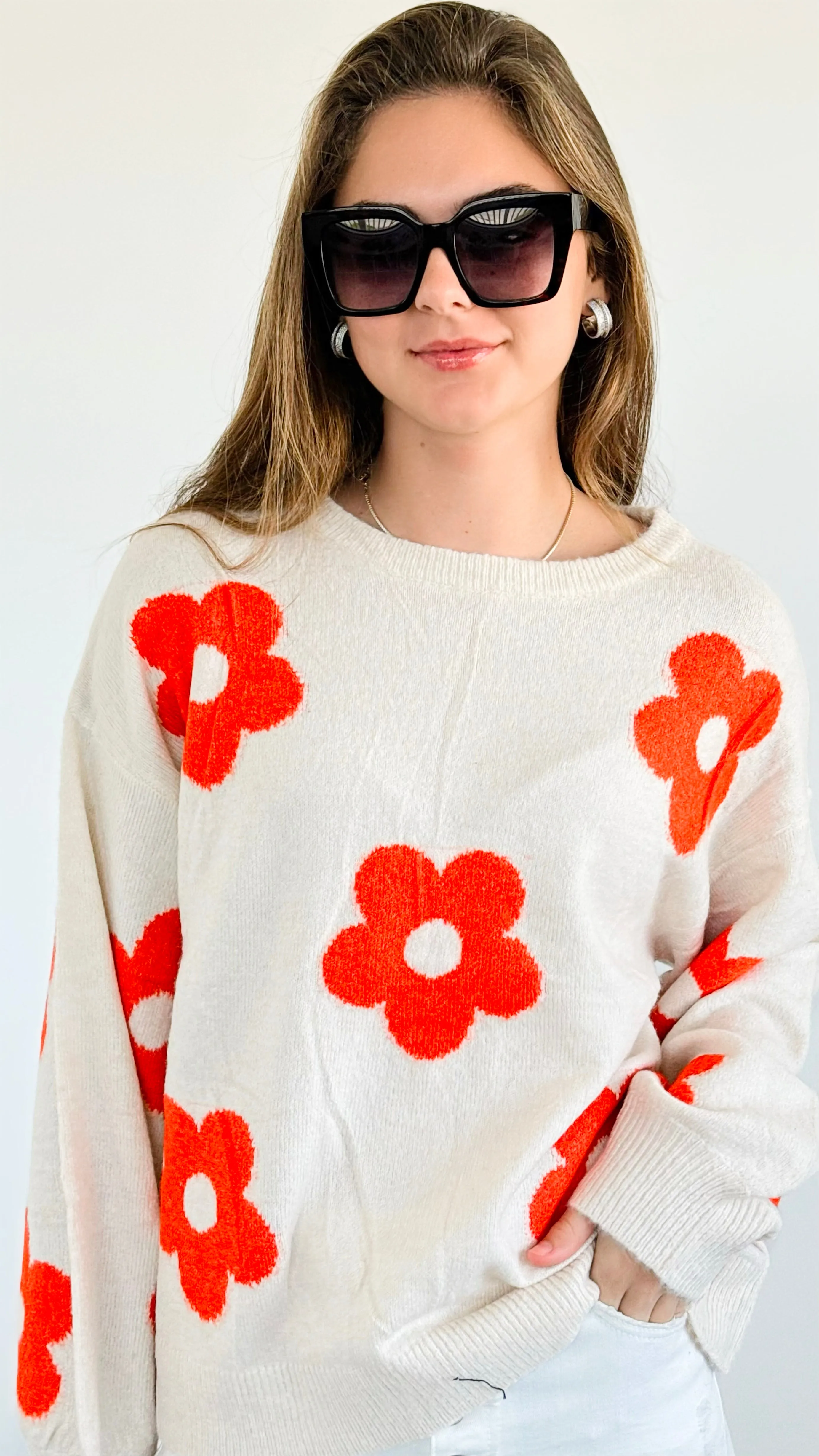 Daisy Dreams Knit Sweater