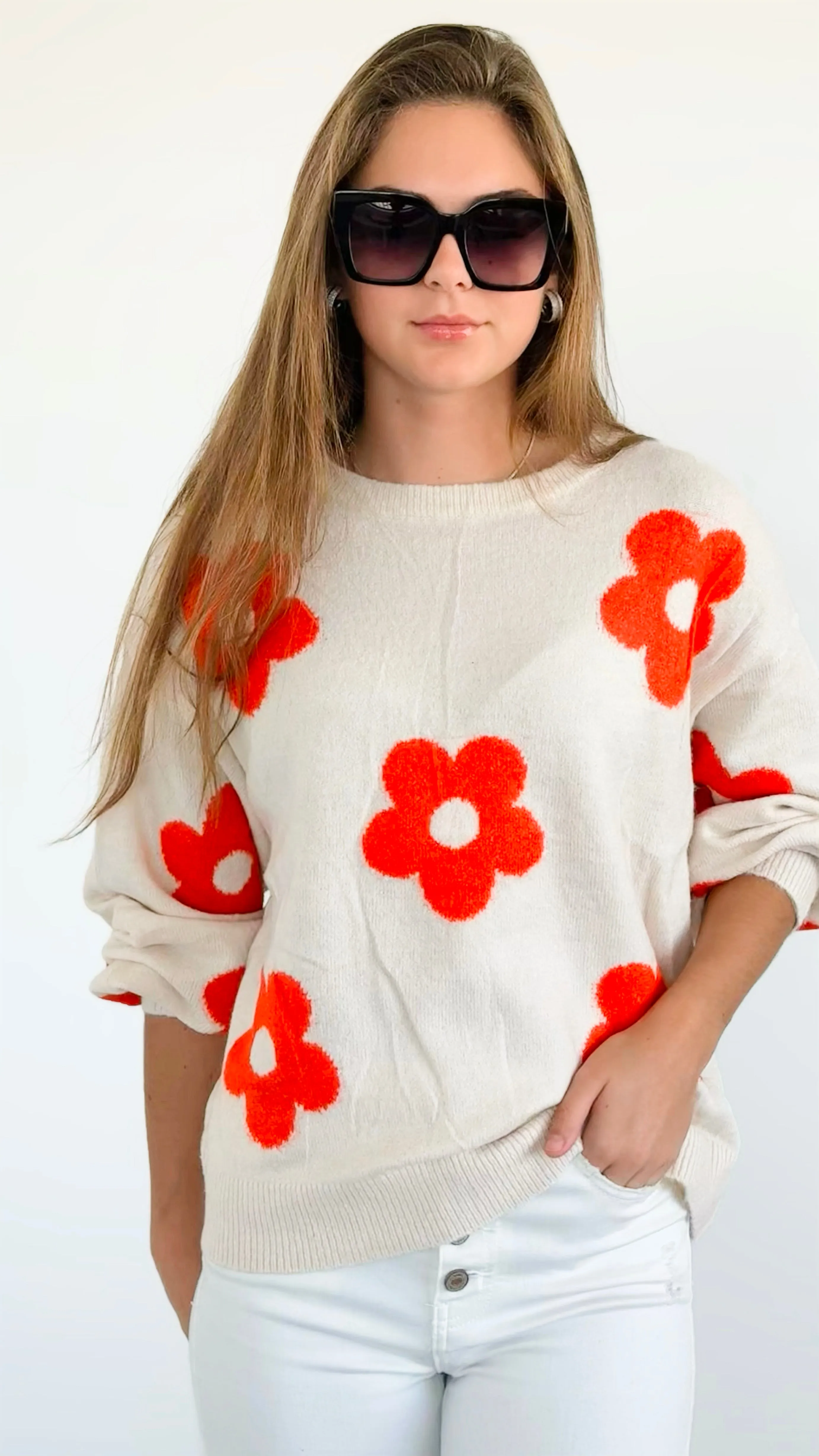 Daisy Dreams Knit Sweater