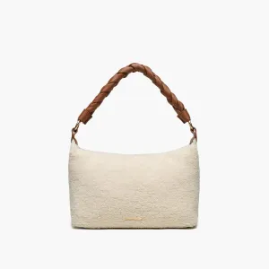 Dawn Faux Fur Braided Shoulder Bag