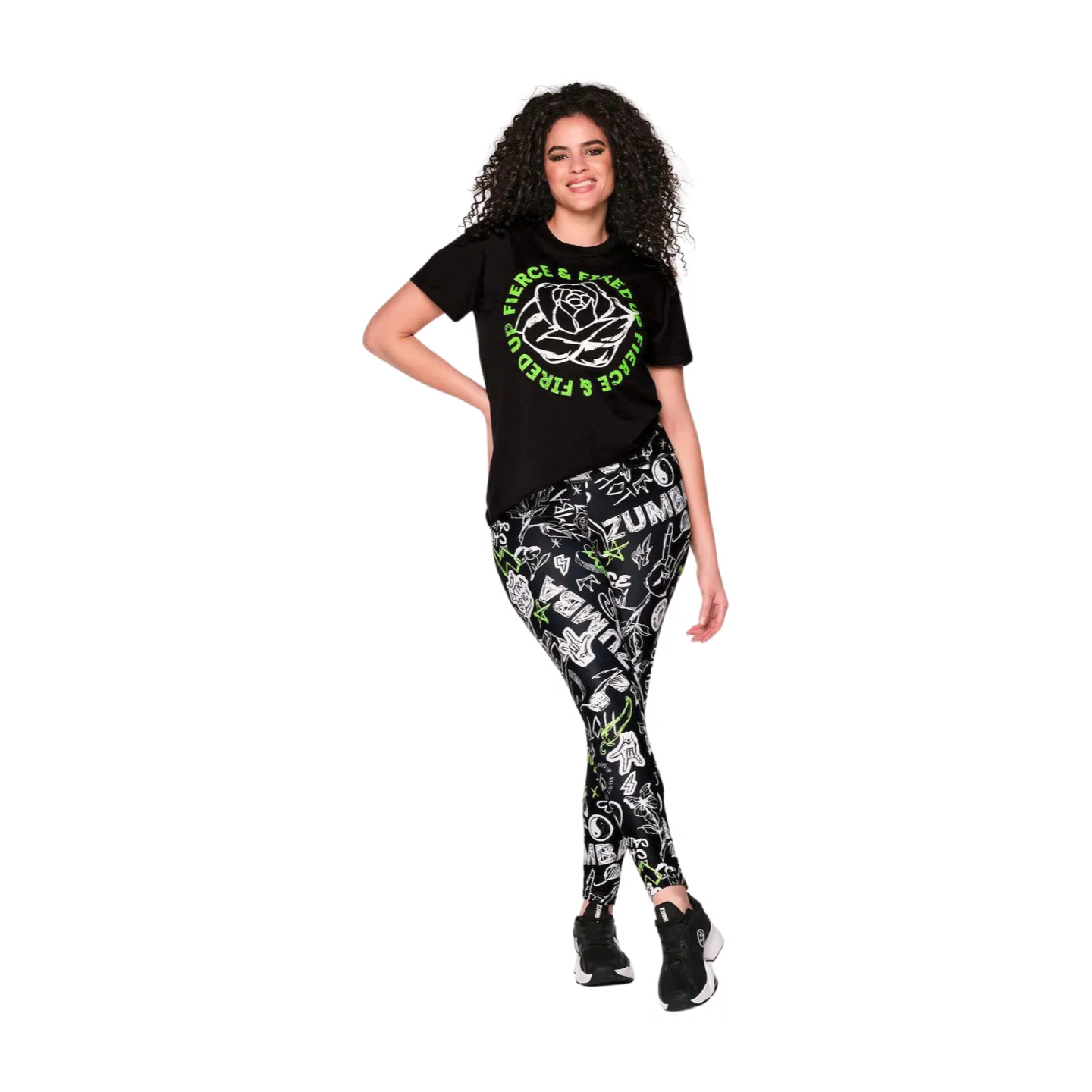 Fierce and Fired Up Asymmetrical Tee