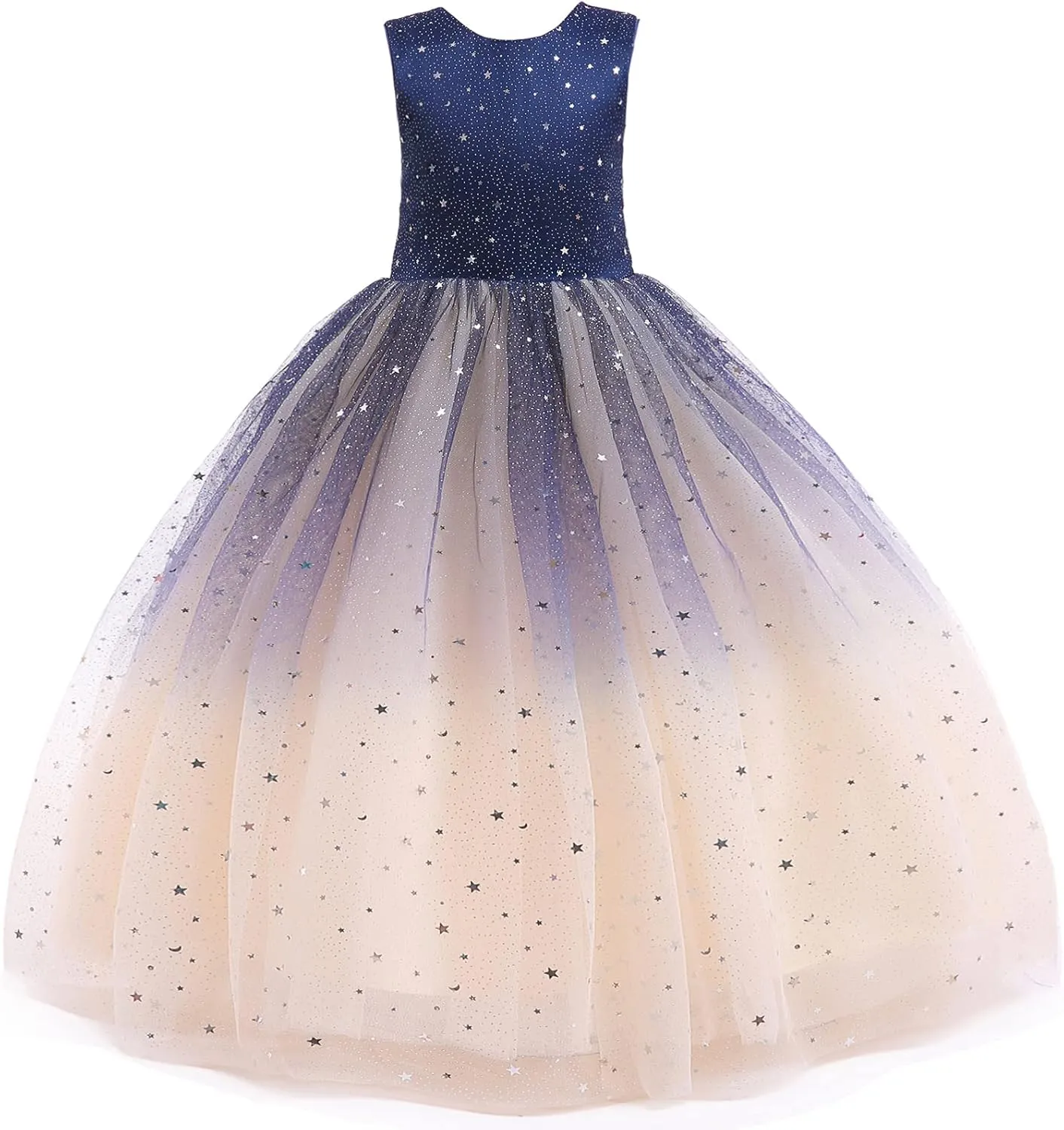 Flower Girls Tulle Dress Bridesmaid Sparkle Wedding Pageant Dresses Princess Birthday Party