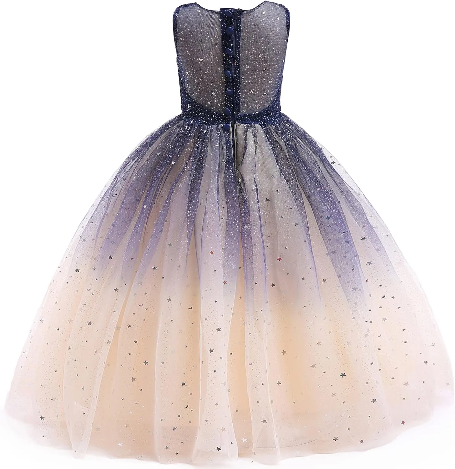 Flower Girls Tulle Dress Bridesmaid Sparkle Wedding Pageant Dresses Princess Birthday Party