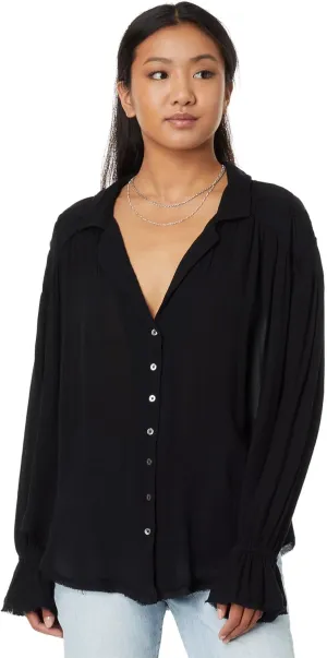 Free People Olivia Smocked Top