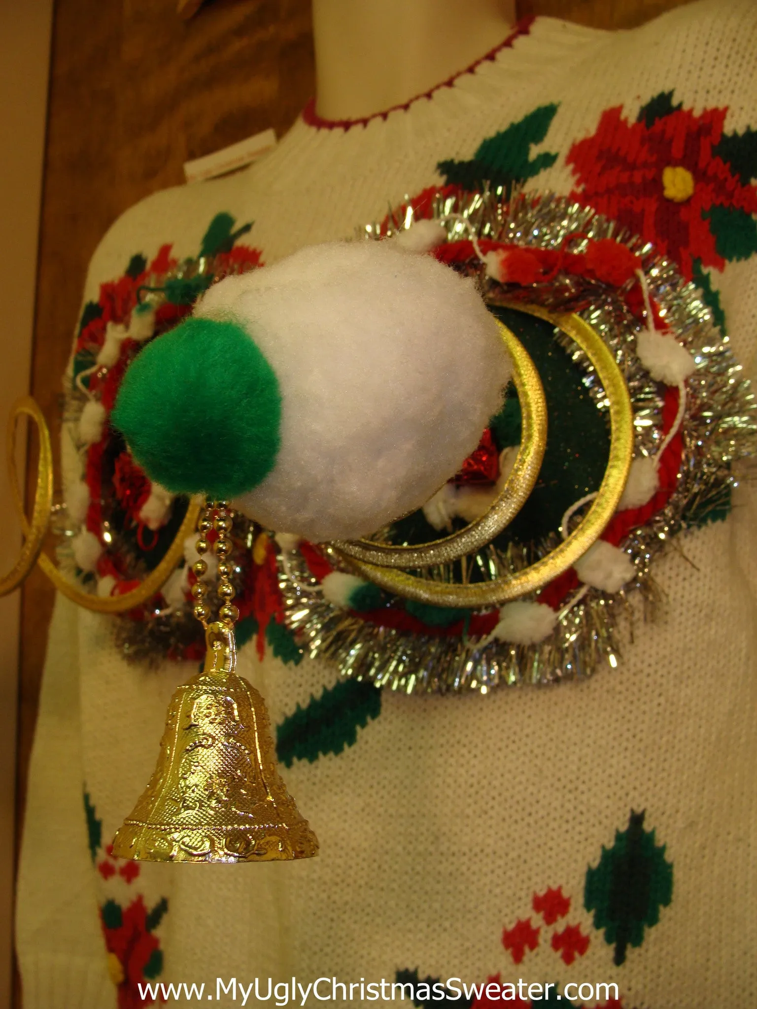 Funny 80s Naughty Ugly Christmas Sweater