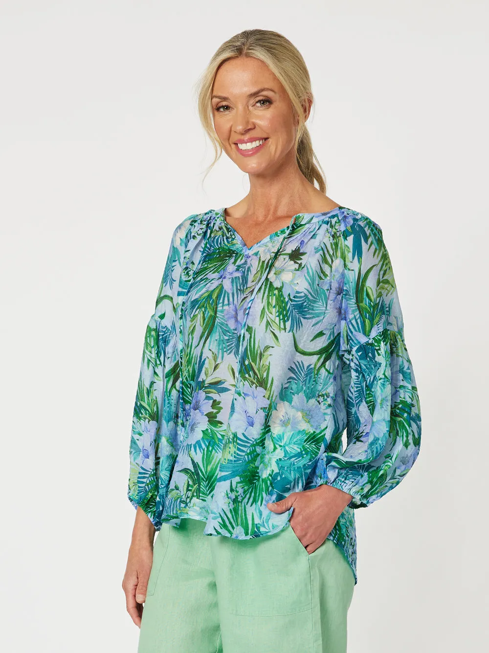 Hamptons Top - Mint