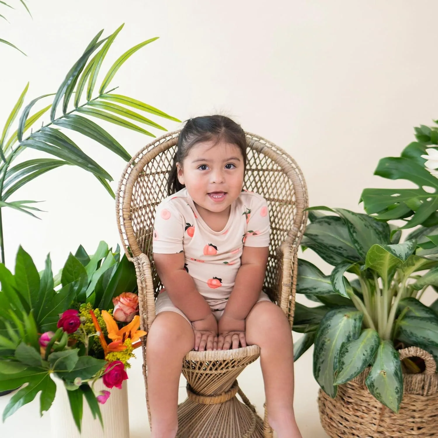 KYTE BABY Toddler Short Sleeve Pajama Set - Pjs for Toddlers Made of Soft Rayon Made From Bamboo Material
