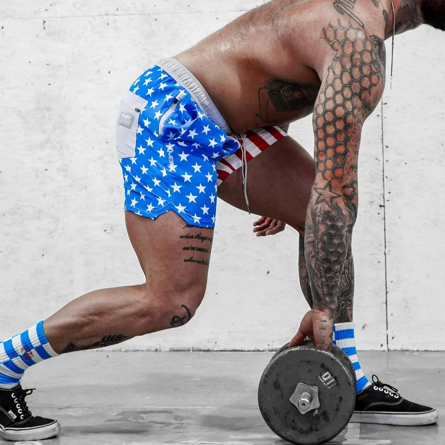 Men’s Hybrid Athletic Shorts | 5" Inseam | Perfect for Gym and Swim| Quick Dry Lightweight Material