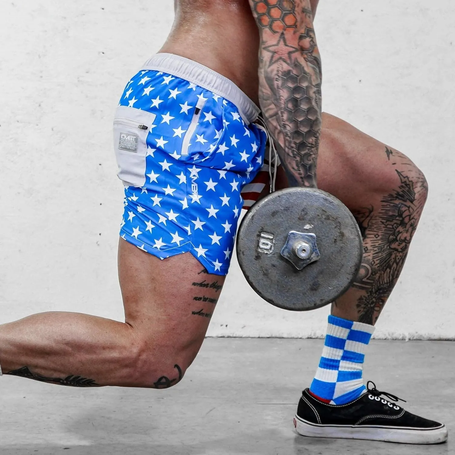 Men’s Hybrid Athletic Shorts | 5" Inseam | Perfect for Gym and Swim| Quick Dry Lightweight Material