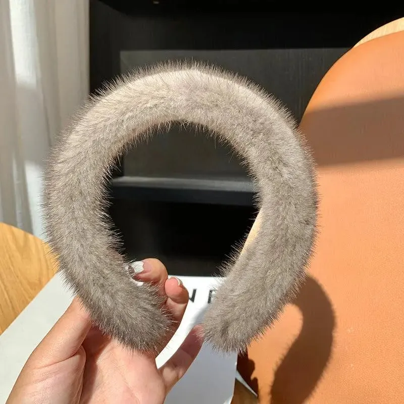 Plush Mink Hairband