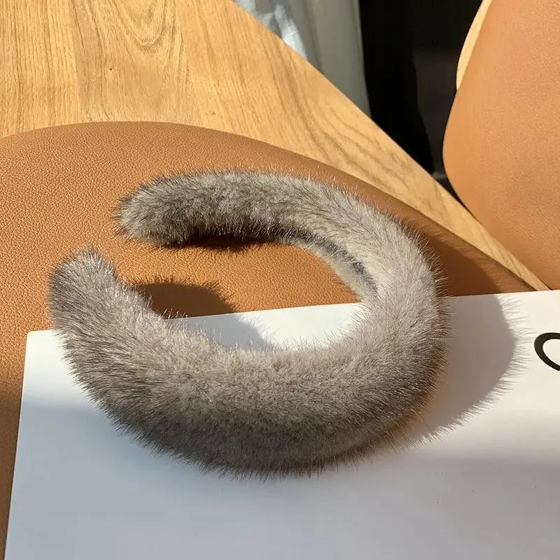 Plush Mink Hairband