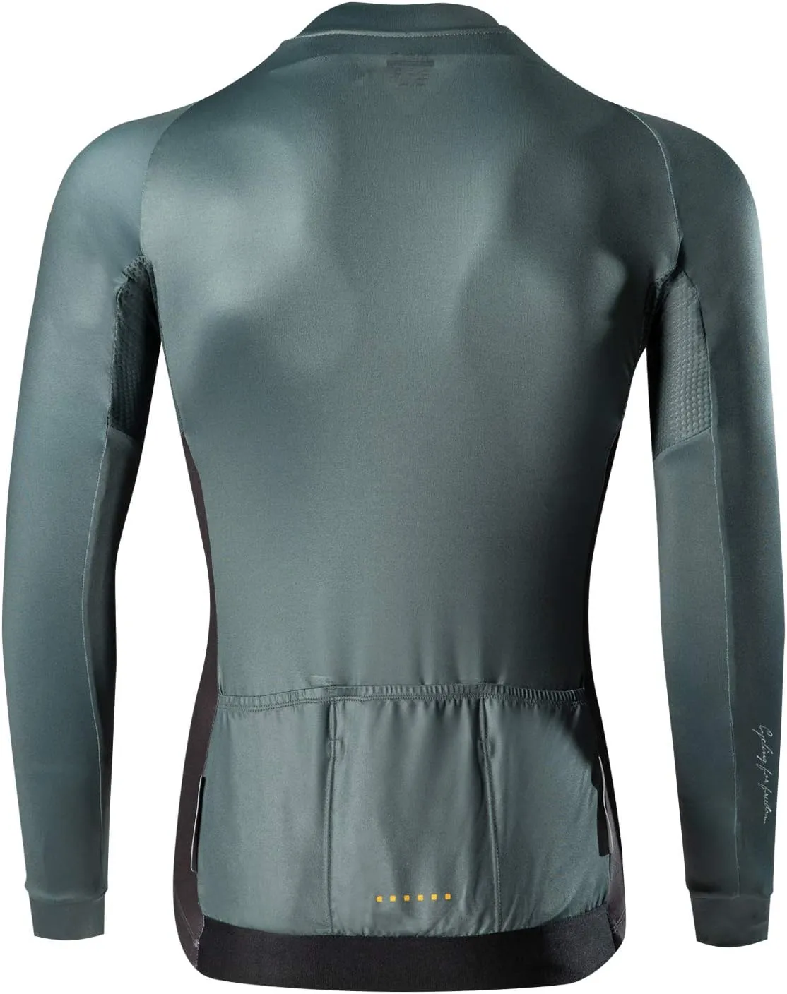 Santic Cycling Jersey Men's Long Sleeve Tops Mountain Bike Shirts Bicycle Jacket with Pockets