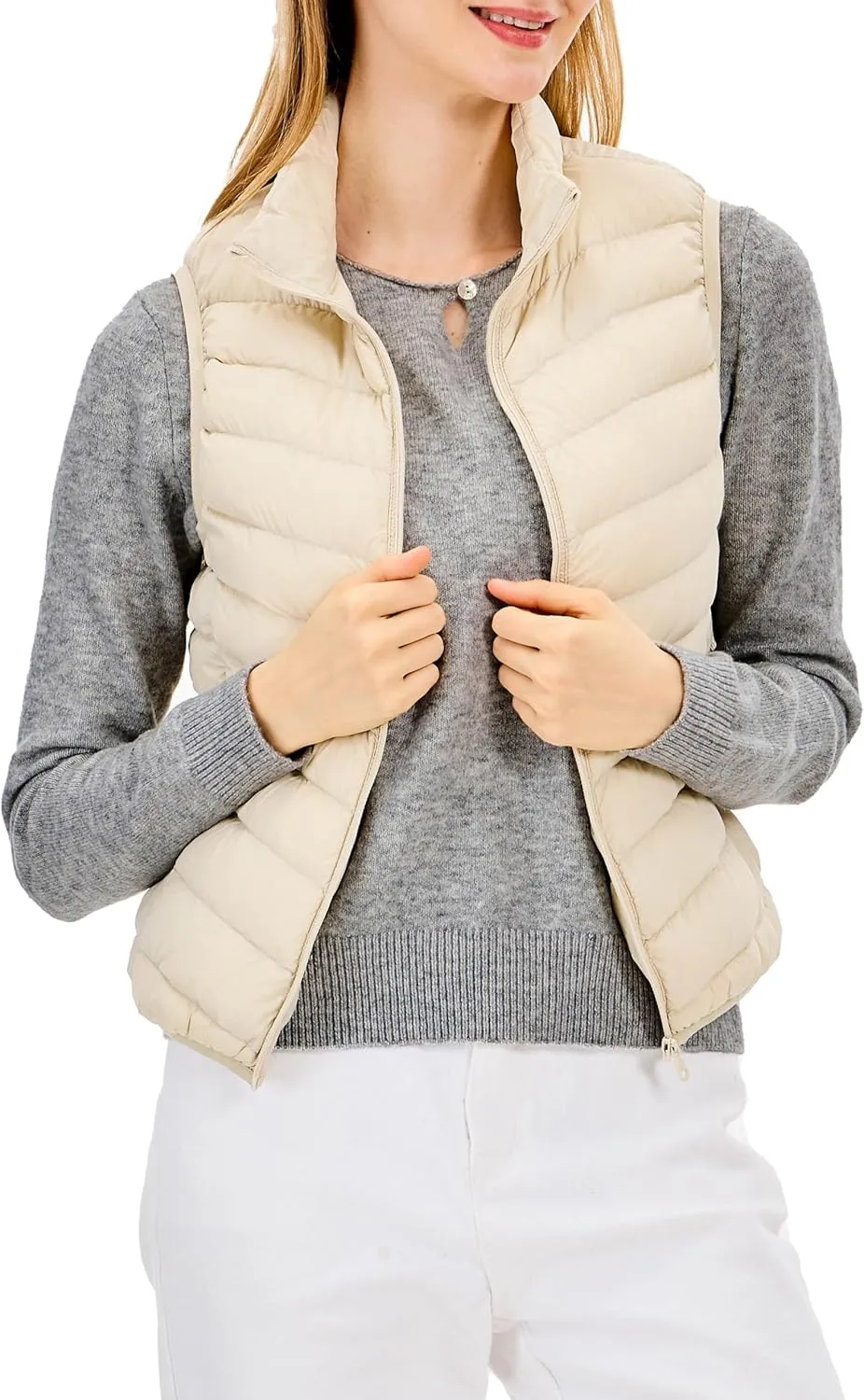 Simple&Opulence Women's Wool Crew Neck Sweater Long Sleeve Cropped Pullover Sweaters Cashmere-Like Texture S-XL
