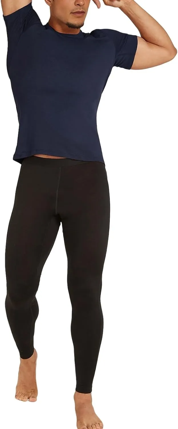 SIORO 100% Merino Wool T-Shirt for Men Short Sleeve Base Layers Odor Resistance Crew Neck Undershirt for Outdoor Hiking S-XXL