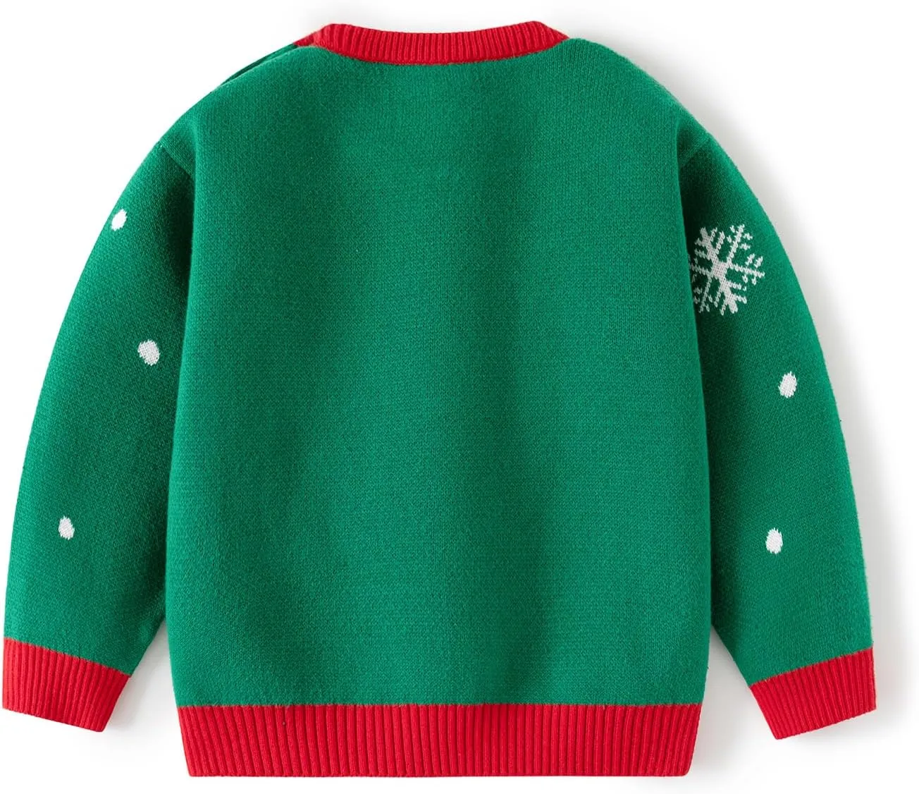 Ugly Christmas Sweater for Babies and Toddlers, Funny Dinosaur Santa Claus Knitted Sweatshirt Holiday Pullover Tops for Kids