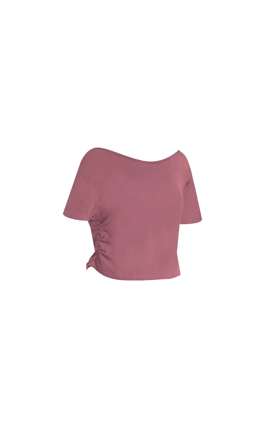 Vitality Versa Slouch Tee - Mauve