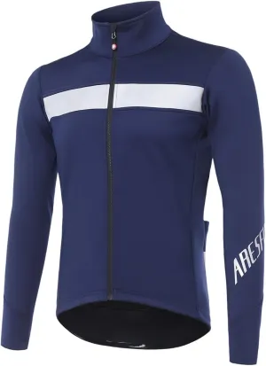 Winter Cycling Jacket for Men Windproof Thermal Fleece Road Bike Clothing Running Jacket Windbreaker Reflective